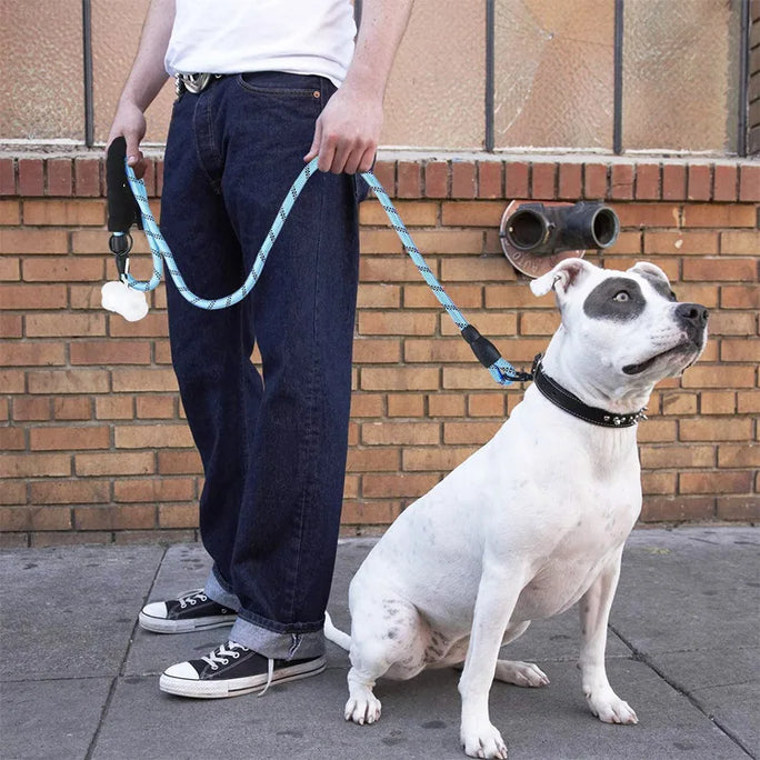 Reflective Dog Leash - Strong & Durable for All Sizes