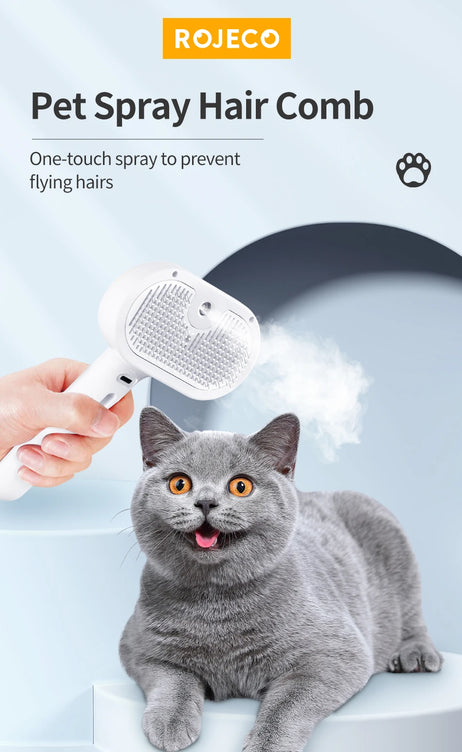 ROJECO Pet Spray Hair Comb